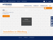 Tablet Screenshot of meyerdierks.de